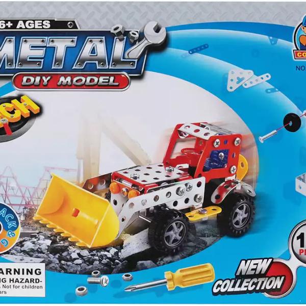 Metal Tractor Constructor: Build and Play!