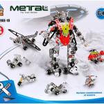 Metal Marvels: 7-in-1 Model Construction Set