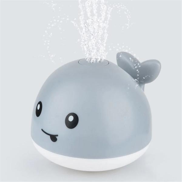 Interactive Light-Up Water Spray Ball Toy for Bath Time Fun