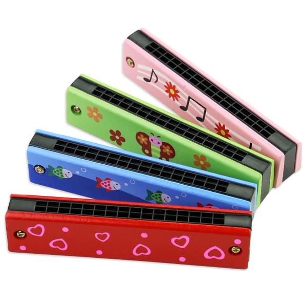 Cute 16-Hole Harmonica - Musical Instrument for Kids