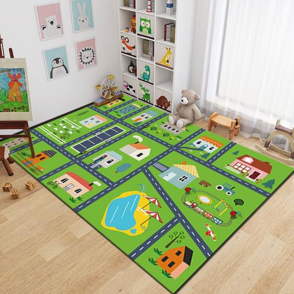 Road Cartoon Activities Carpet/Mat