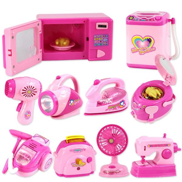 Mini Household Appliances Play Set for Kids