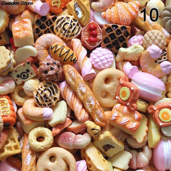 Cute Mini Candy Donut Bread Doll Food Kitchen Toys