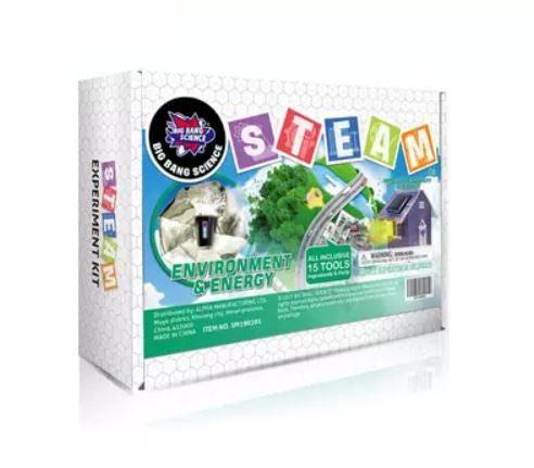 Big Bang Science STEAM Experiment Kit (Environment Energy