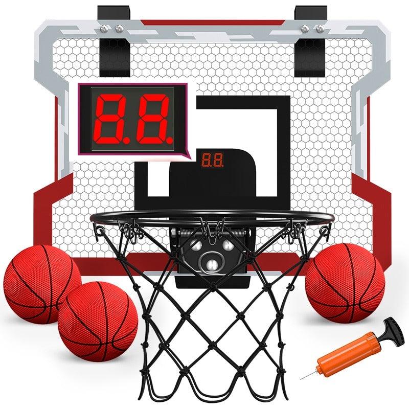 Foldable Basketball Stand for Kids: Portable and Adjustable Sports Toy