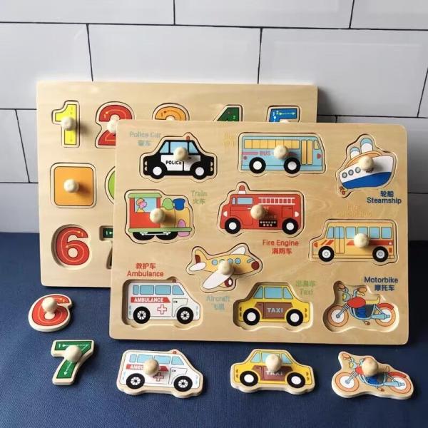 Wooden Puzzles for Kids