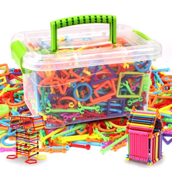 500-Piece Sticks Building Blocks Set