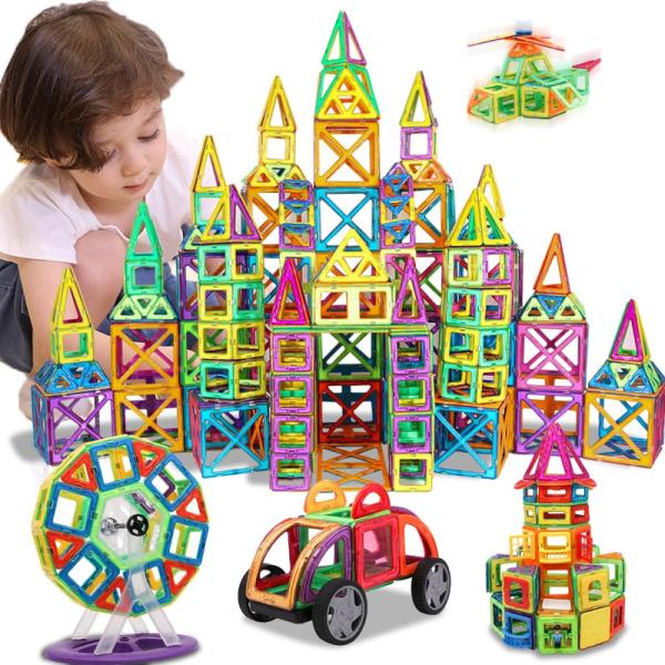 Magnetic Designer Construction Toys - Big Size for Endless Building Fun