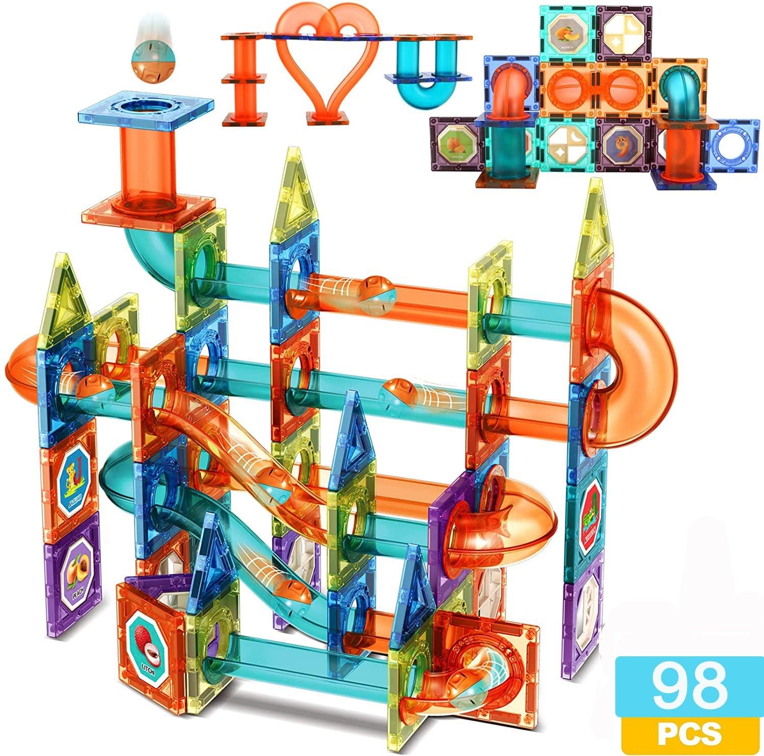 Magnetic Building Tiles - 3D Construction Set for Creative Building