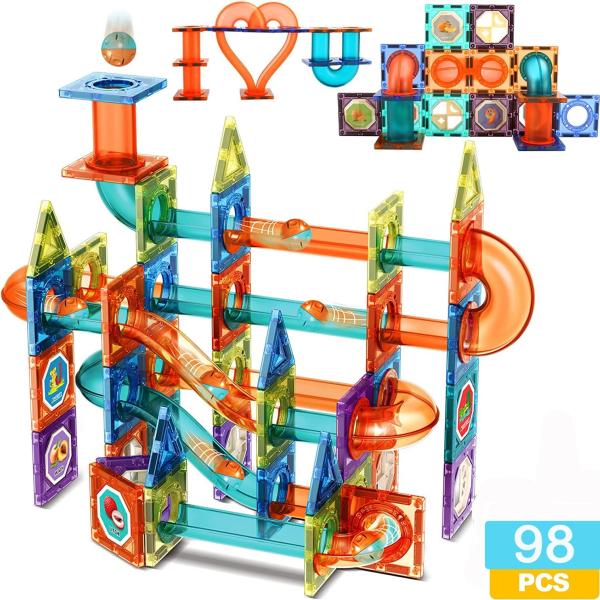 Magnetic Building Tiles - 3D Construction Set for Creative Building