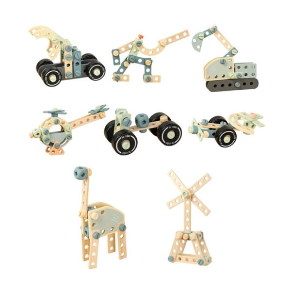 DIY Multifunctional Nut Disassembly Educational Toy for Children